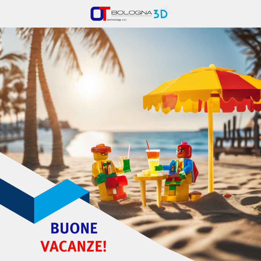 🌴Buone vacanze da Bologna3D!🌴