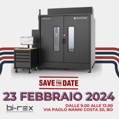 Bologna 3D presenta: tecnologie 3D Systems e nuovi Materiali