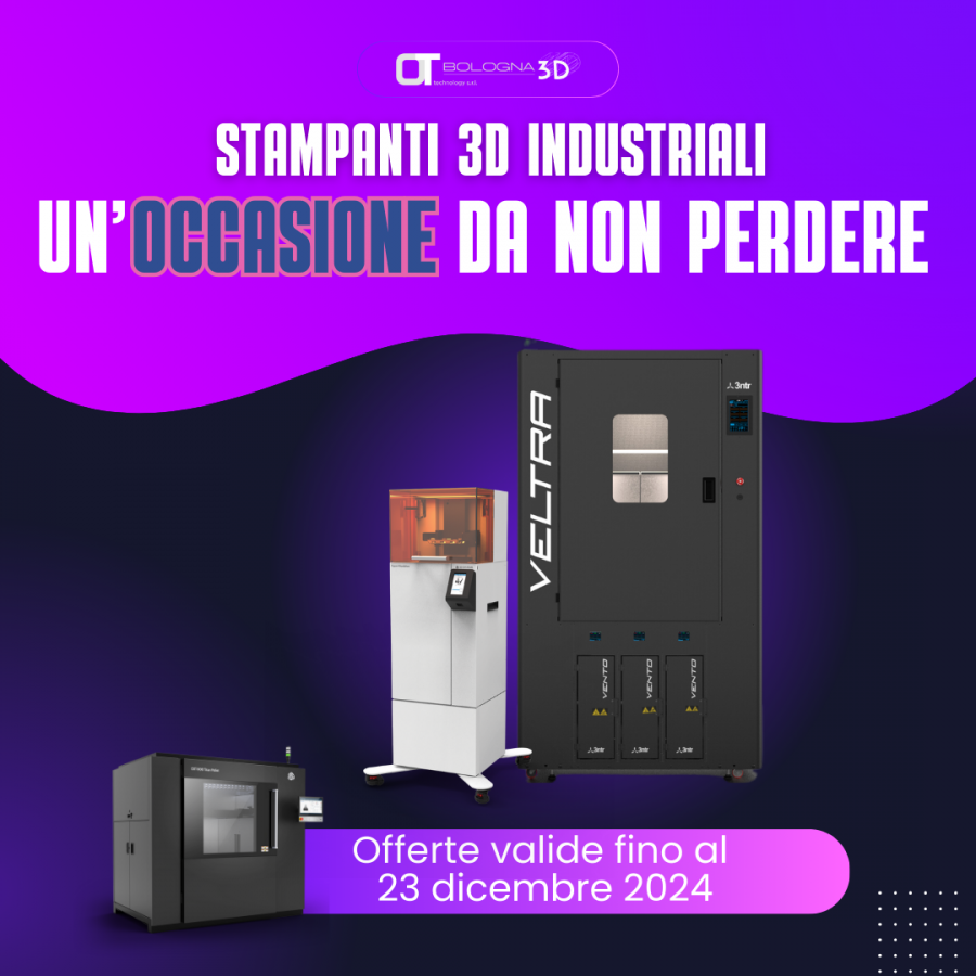 PROMOZIONE STAMPANTI 3D INDUSTRIALI